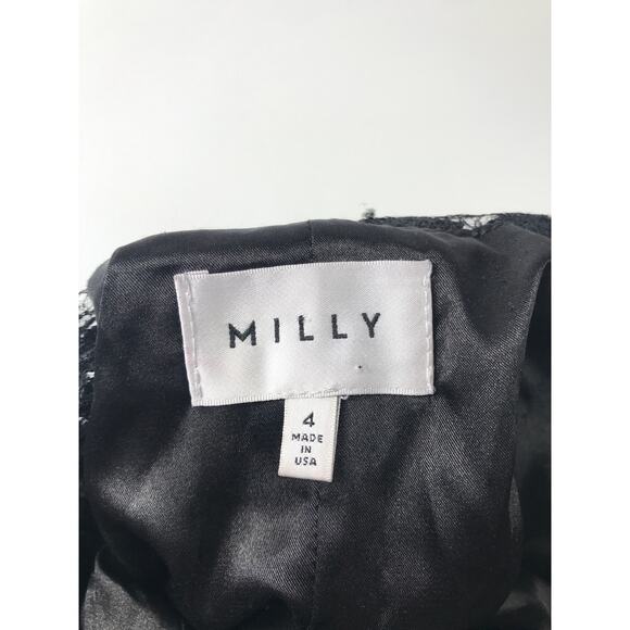 Milly Mari Black Short Dress 4 LBD Cocktail - Picture 4 of 13